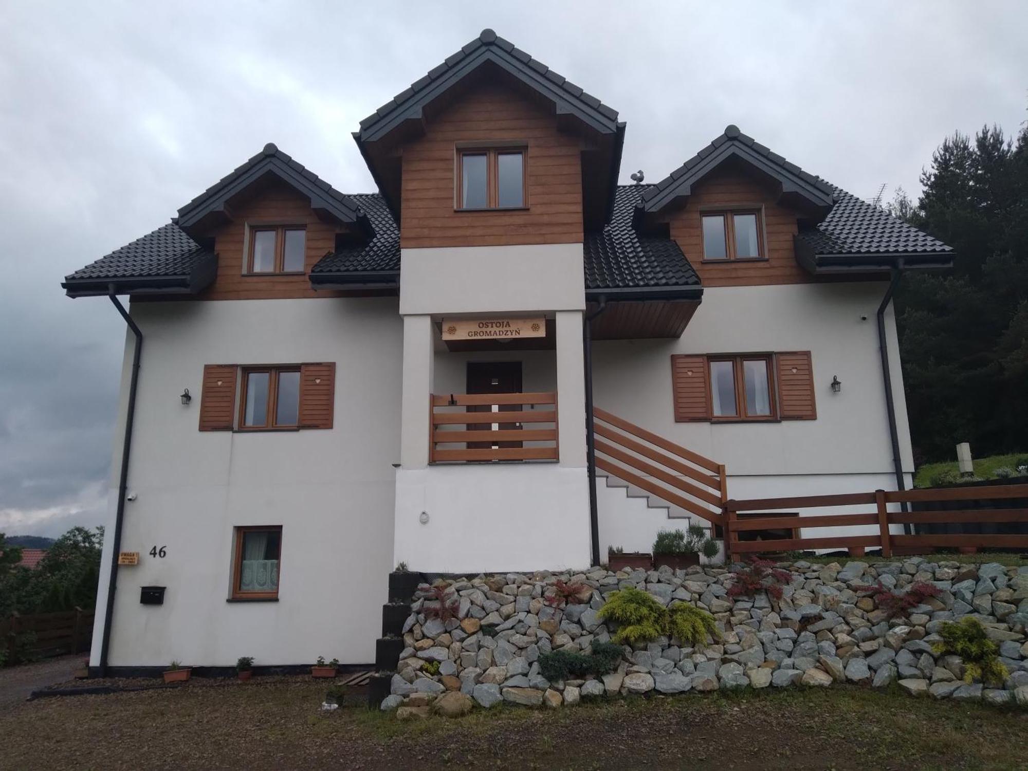 Apartamento Ostoja Gromadzyn Ustrzyki Dolne Exterior foto
